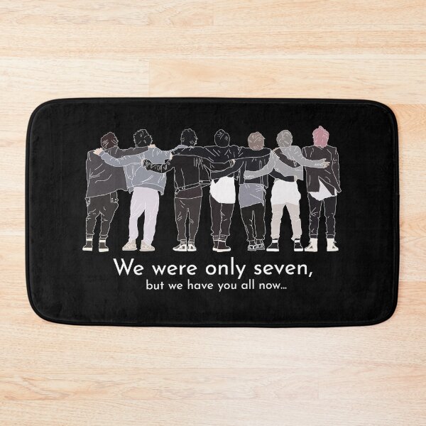 Item preview, Bangtan ON We were only Seven, but we have you all now designed and sold by NoonaStudio.