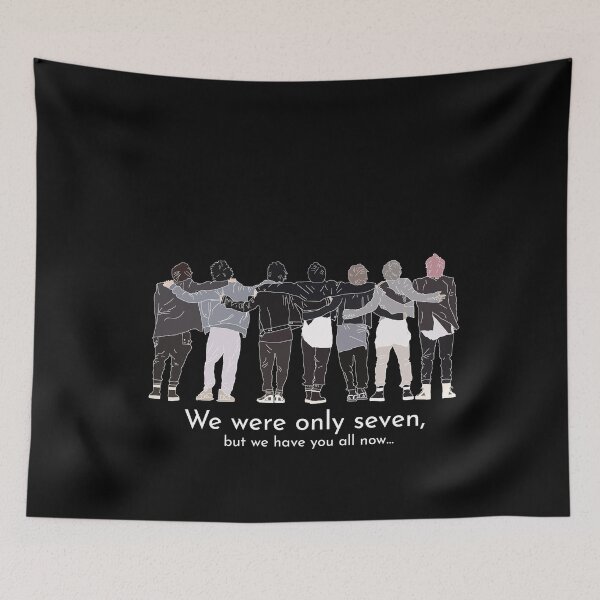 Item preview, Bangtan ON We were only Seven, but we have you all now designed and sold by NoonaStudio.