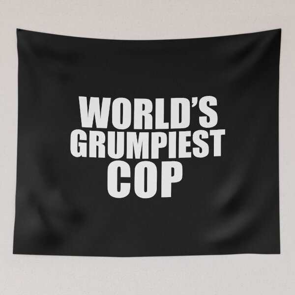 Item preview, World's Grumpiest Cop Graduation Graduate Police Officer designed and sold by losttribe.
