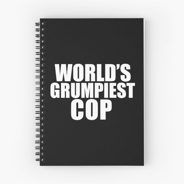 Item preview, World's Grumpiest Cop Graduation Graduate Police Officer designed and sold by losttribe.