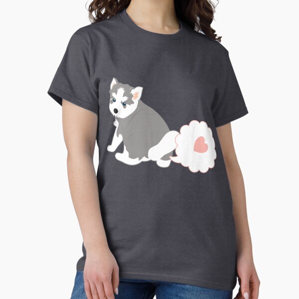 Item preview, Farting Siberian Husky Puppy  designed and sold by Lulupainting.