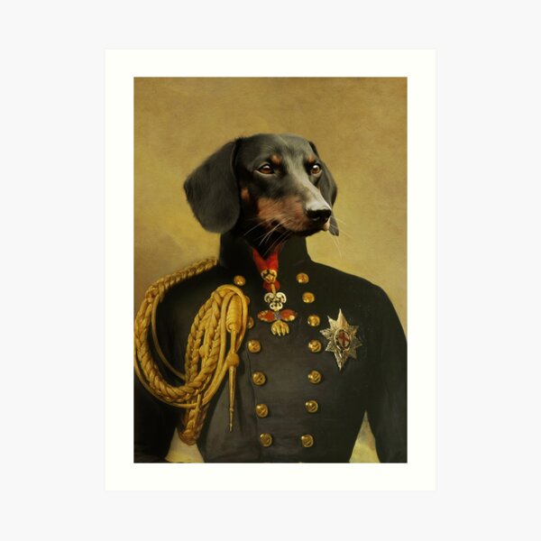 royal dog portraits dachshund ,Royal Pet Portrait ,royal dog paintings , Renaissance Pet King Portrait, Classic Pet Portrait ,Pet Memorial Art Print