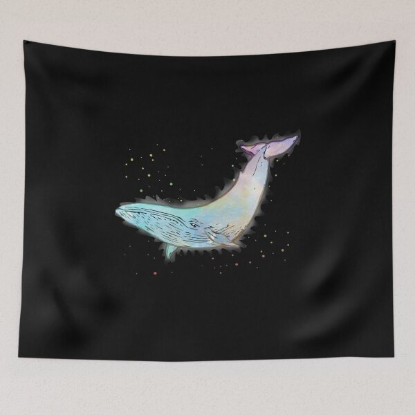 Item preview, Magical Giant Whale Colorful designed and sold by redshirtz.