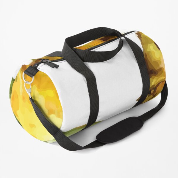 Watercolor of pattern of kiwi and pineapple Duffle Bag