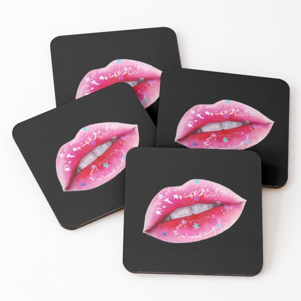 Item preview, Pink and Star Lips designed and sold by nellylebrun.