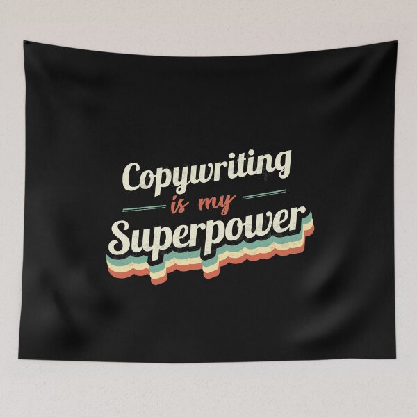 Item preview, Copywriting is my Superpower  designed and sold by Custom365.