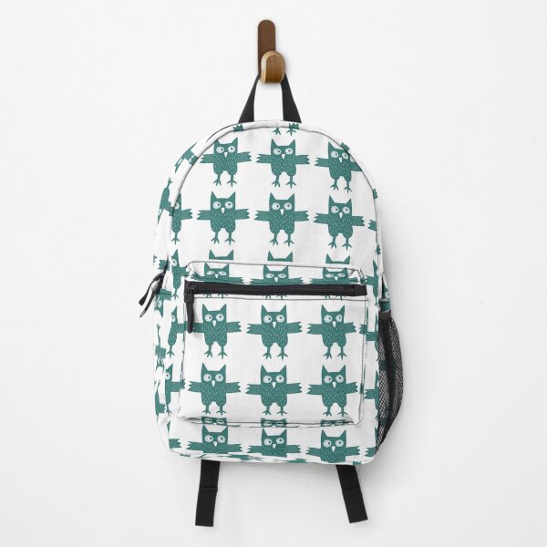 Green Owl Backpack