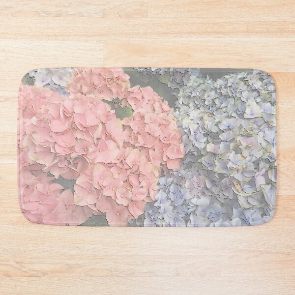 Item preview, Pastel pink and blue hydrangea designed and sold by ThePoodleandCo.