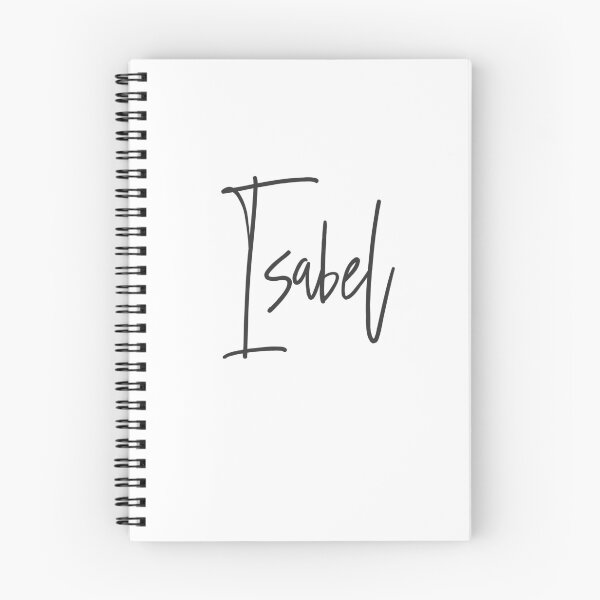 Item preview, Isabel Name Sticker designed and sold by LucaBearDesigns.