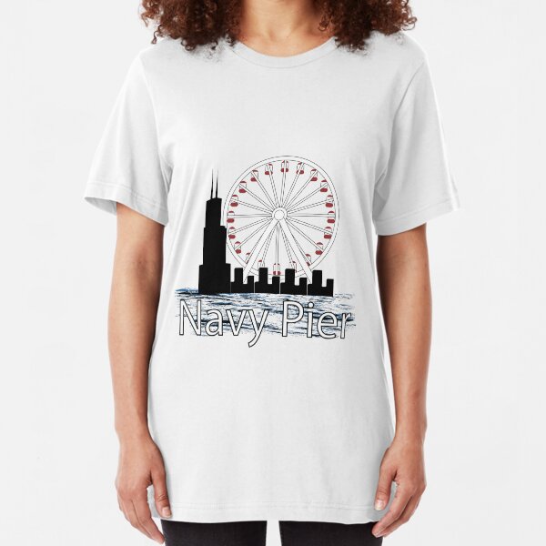 Navy PIer Slim Fit T-Shirt