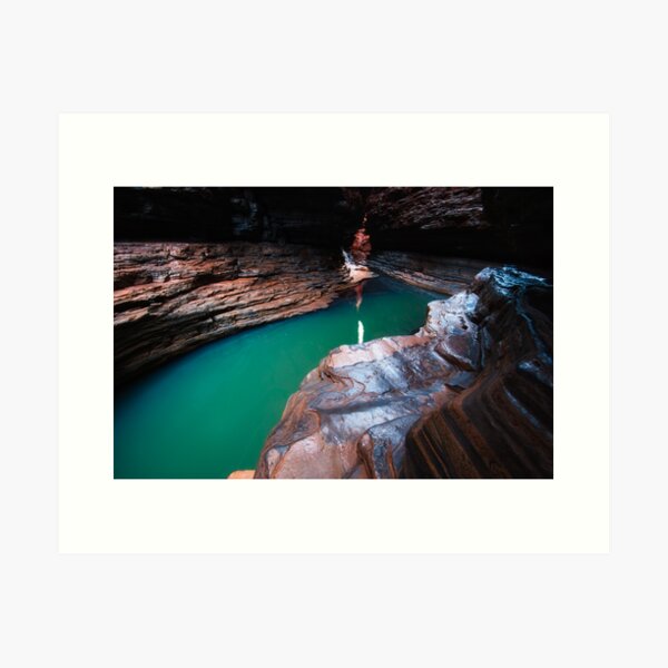 Green Pool Art Print
