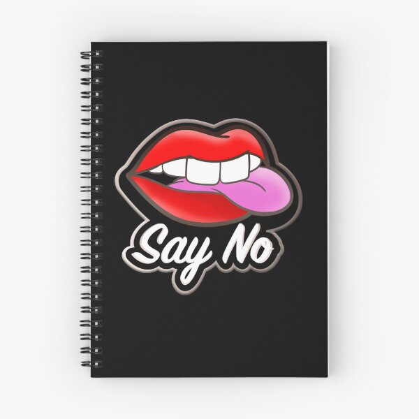 Item preview, Mouth that says no designed and sold by nellylebrun.