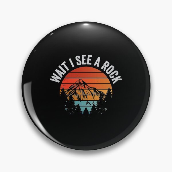 Item preview, Wait I See A Rock Geologist Fossil Earth History Gift designed and sold by haselshirt.