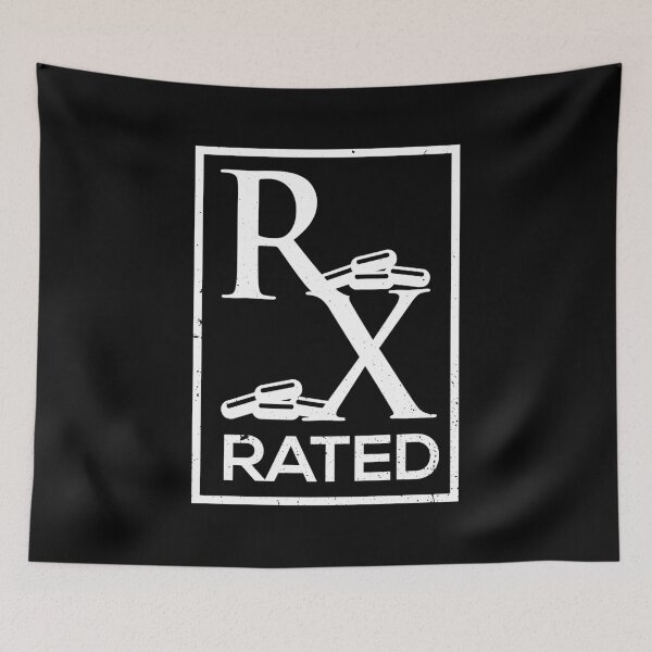 Item preview, RX Rated Pharmacist Pharmacy Technician Chemist Gift designed and sold by haselshirt.