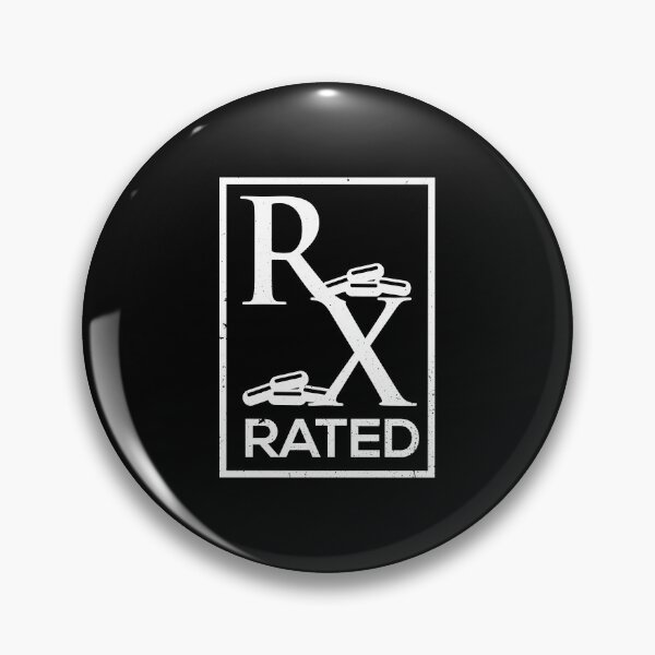 Item preview, RX Rated Pharmacist Pharmacy Technician Chemist Gift designed and sold by haselshirt.