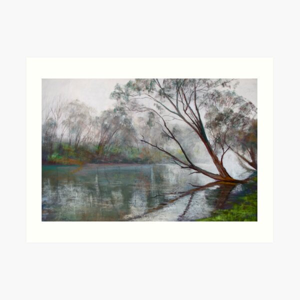 Winter on the Goulburn Art Print