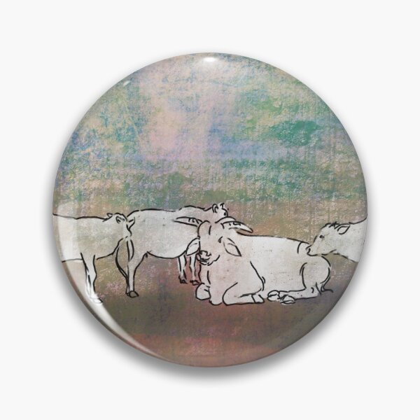 Item preview, Cows colorful illustration designed and sold by NaliniLe.