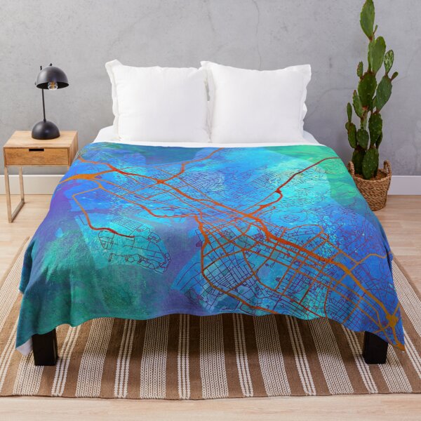 Item preview, Honolulu Hawaii Street Map Color designed and sold by IvonDesign.