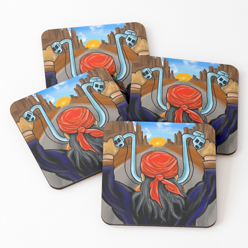 Item preview, Coasters (Set of 4) designed and sold by inkslingerandy.