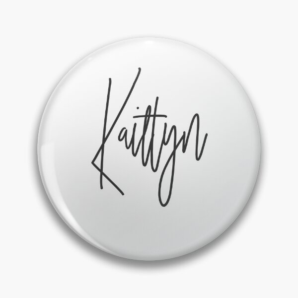 Item preview, Kaitlyn Name Sticker designed and sold by LucaBearDesigns.