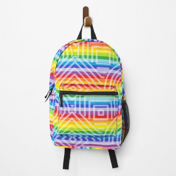 Item preview, Rainbow Stripes, Squares, Diamonds, Circles designed and sold by WiccaFairy.