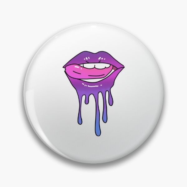 Item preview, Dripping purple Mouth designed and sold by nellylebrun.