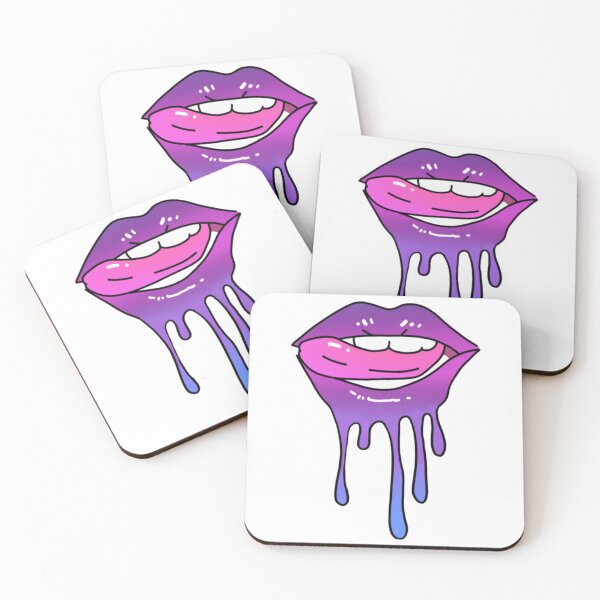 Item preview, Dripping purple Mouth designed and sold by nellylebrun.