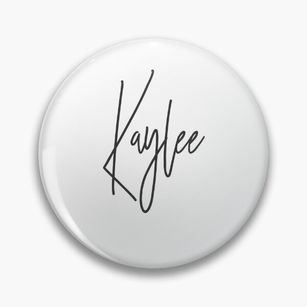 Item preview, Kaylee Name Sticker designed and sold by LucaBearDesigns.