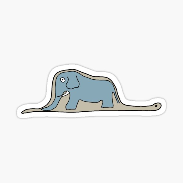 Elephant Decals Stickers Elephant Car Decal Cute Skateboard Packs Decals  for Family Truck