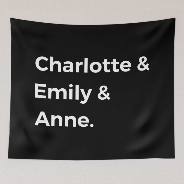 Item preview, Brontë Sisters I - Charlotte & Emily & Anne designed and sold by Lemon Pepper.