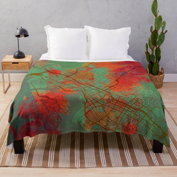 Item preview, Honolulu Hawaii Street Map Lava Green designed and sold by IvonDesign.
