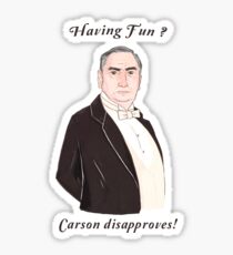 Carson Disapproves! Sticker