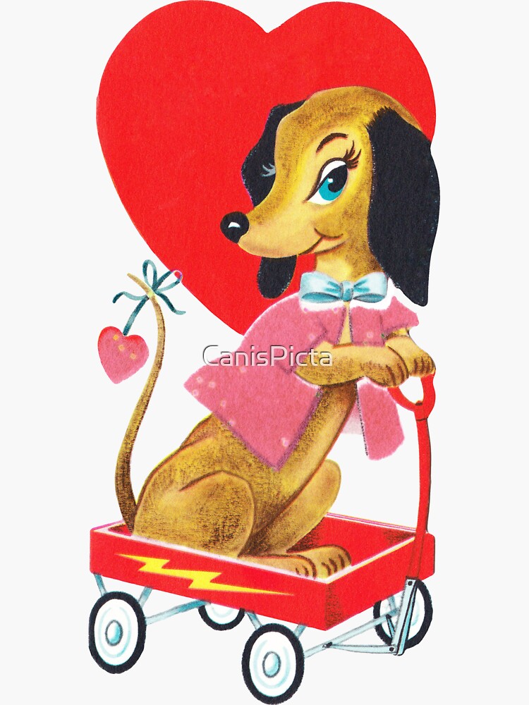 "Long on Love" - Dachshund Valentine's Day Card, Vday, Doxie, Dog by CanisPicta