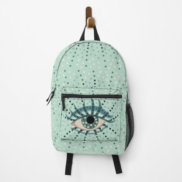 Item preview, All seeing eye pastel dots aesthetic designed and sold by Boriana Giormova.