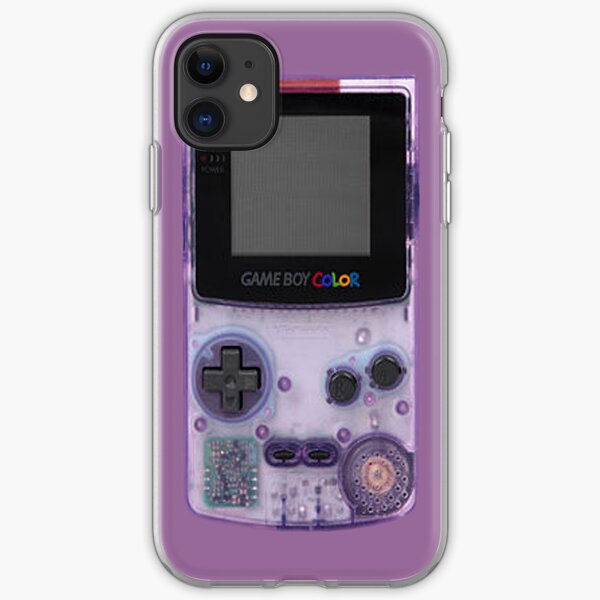 Gameboy Purple iPhone Soft Case