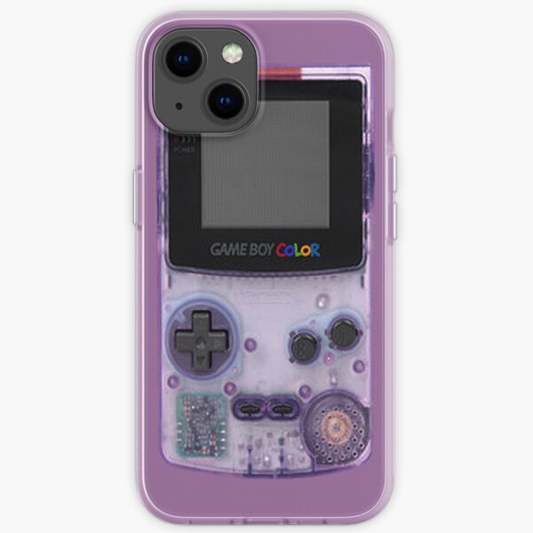 Gameboy Lila iPhone Flexible Hülle
