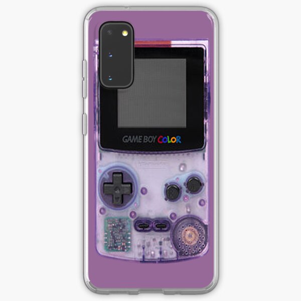 Gameboy Purple Samsung Galaxy Soft Case