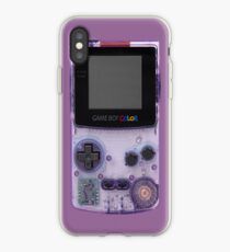 Gameboy Purple iPhone Case