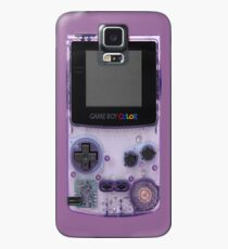 Gameboy Purple Hülle & Klebefolie für Samsung Galaxy