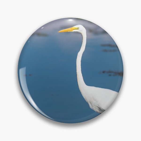 Item preview, Portrait Of Great White Egret designed and sold by mljdwhite.