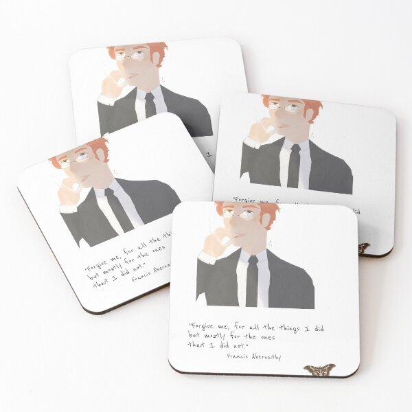 Item preview, Francis Abernathy The Secret History  sticker pack (original art) designed and sold by sapphicandwilde.