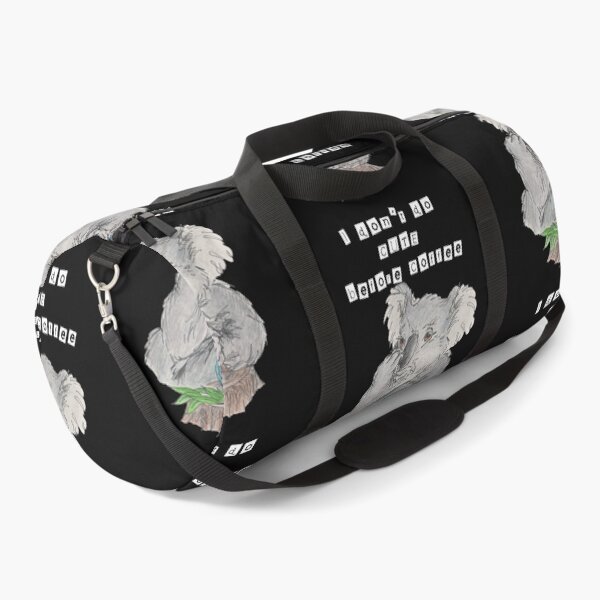 Item preview, Morning Coffee for Koala (white on black) designed and sold by AussieLogic.
