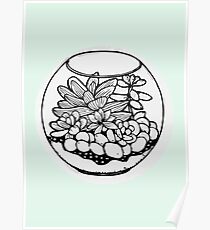 Fred the Succulent Poster
