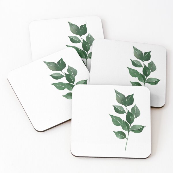 Item preview, Green leaves  designed and sold by anna0711.