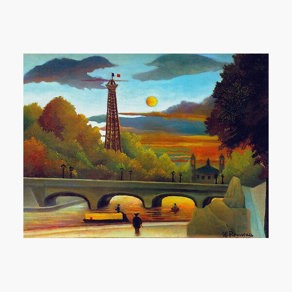 henri rousseau the eiffel tower