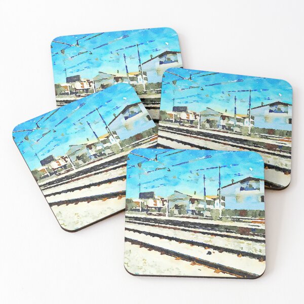 Item preview, Railway station from train window designed and sold by Giuseppe Cocco.