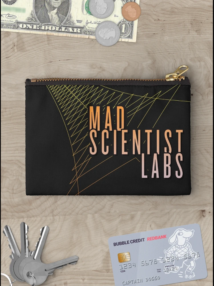 Thumbnail 3 of 4, Zipper Pouch, Mad Scientist Labs [Roufxis-Rb] designed and sold by RoufXis.