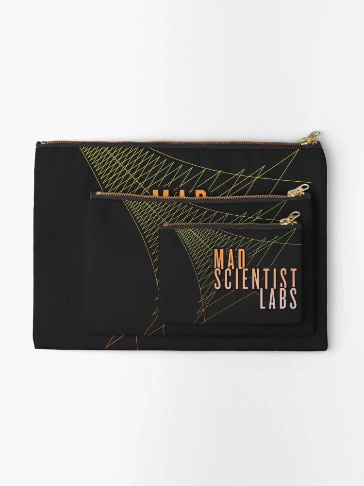 Thumbnail 2 of 4, Zipper Pouch, Mad Scientist Labs [Roufxis-Rb] designed and sold by RoufXis.
