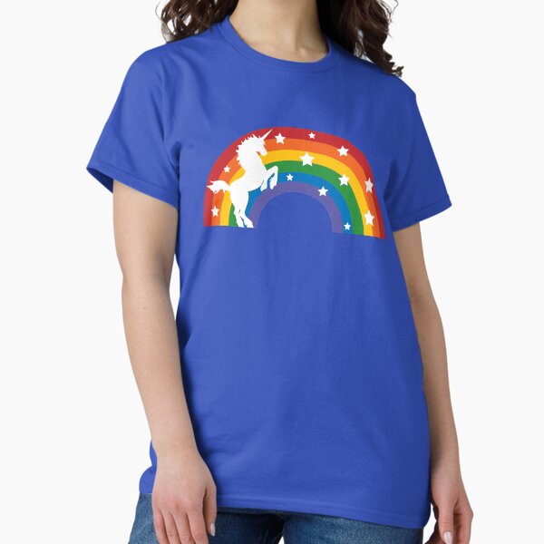 Item preview, Retro Unicorn and Rainbow designed and sold by Jessica Johansson.