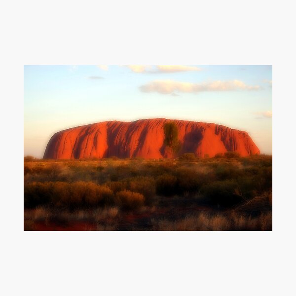 Ayers Rock Atmosphere Photographic Print